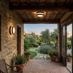 Plafoniera Moderna Top Light SOHO 14 GX53 LED IP54 Alluminio Policarbonato