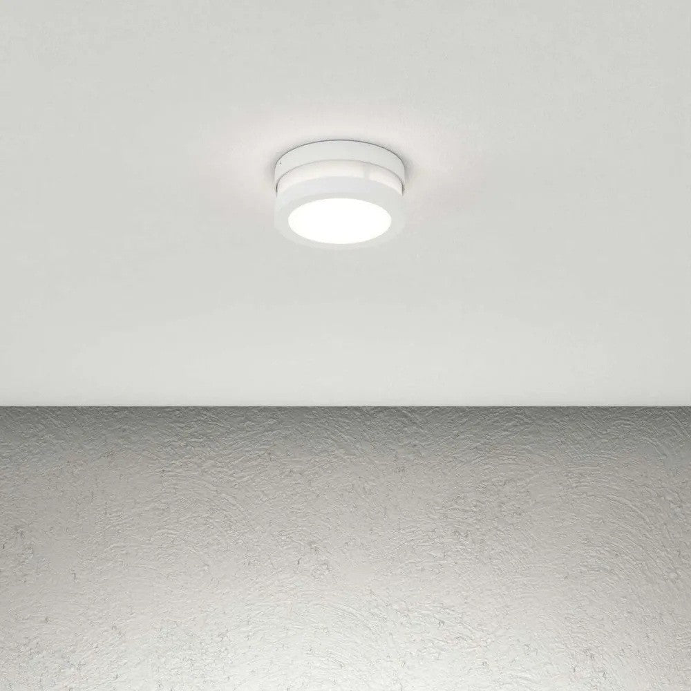 Plafoniera Moderna Top Light SOHO 14 GX53 LED IP54 Alluminio Policarbonato