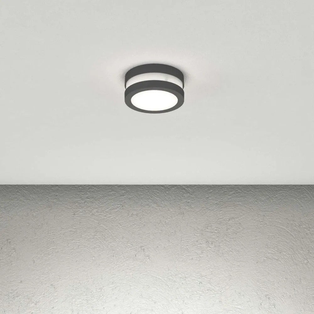 Plafoniera Moderna Top Light SOHO 14 GX53 LED IP54 Alluminio Policarbonato
