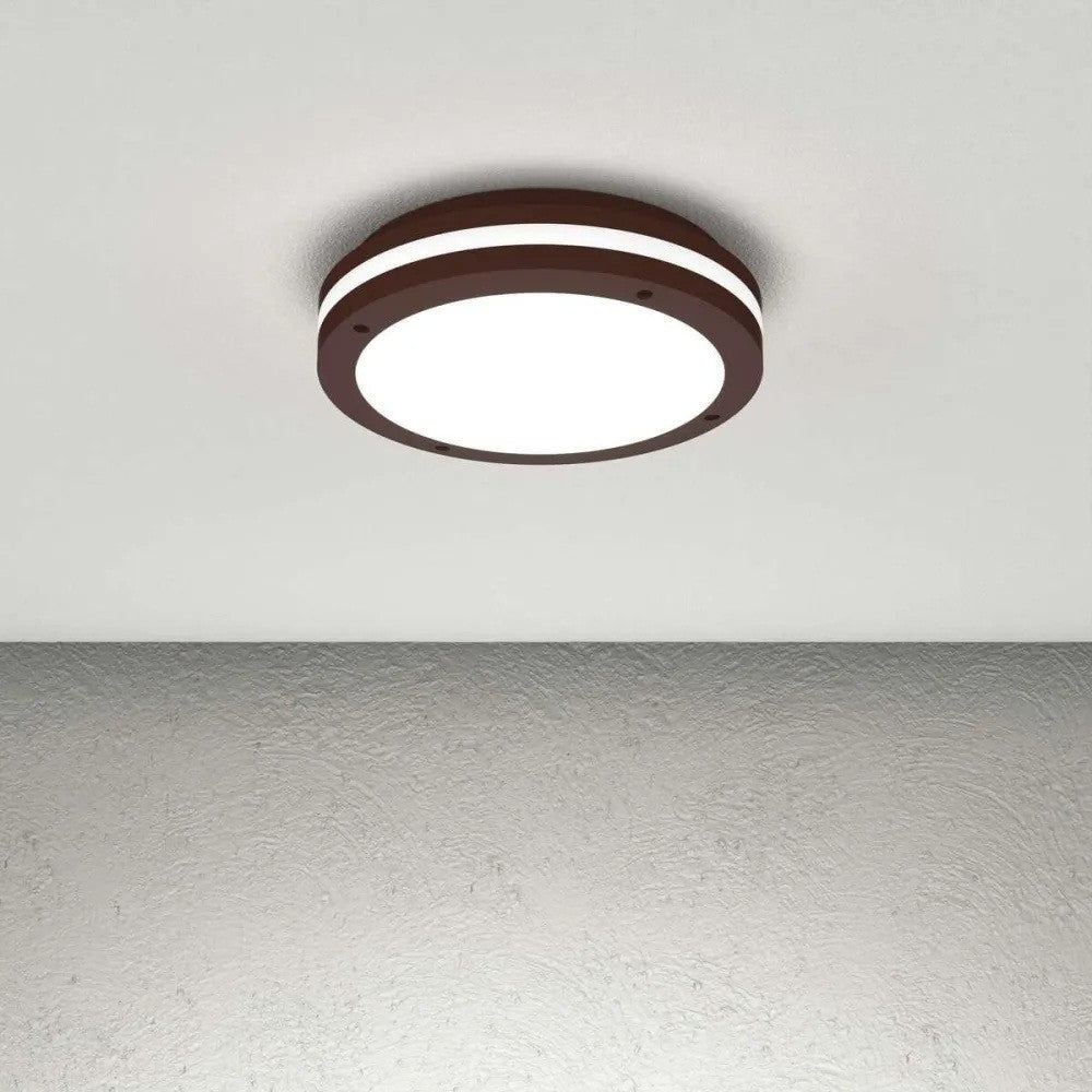 Plafoniera Moderna Top Light SOHO 30 GX53 LED IP54 Alluminio Policarbonato