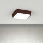 Plafoniera Moderna Top Light IRVINE 28 GX53 LED IP54 Alluminio Policarbonato