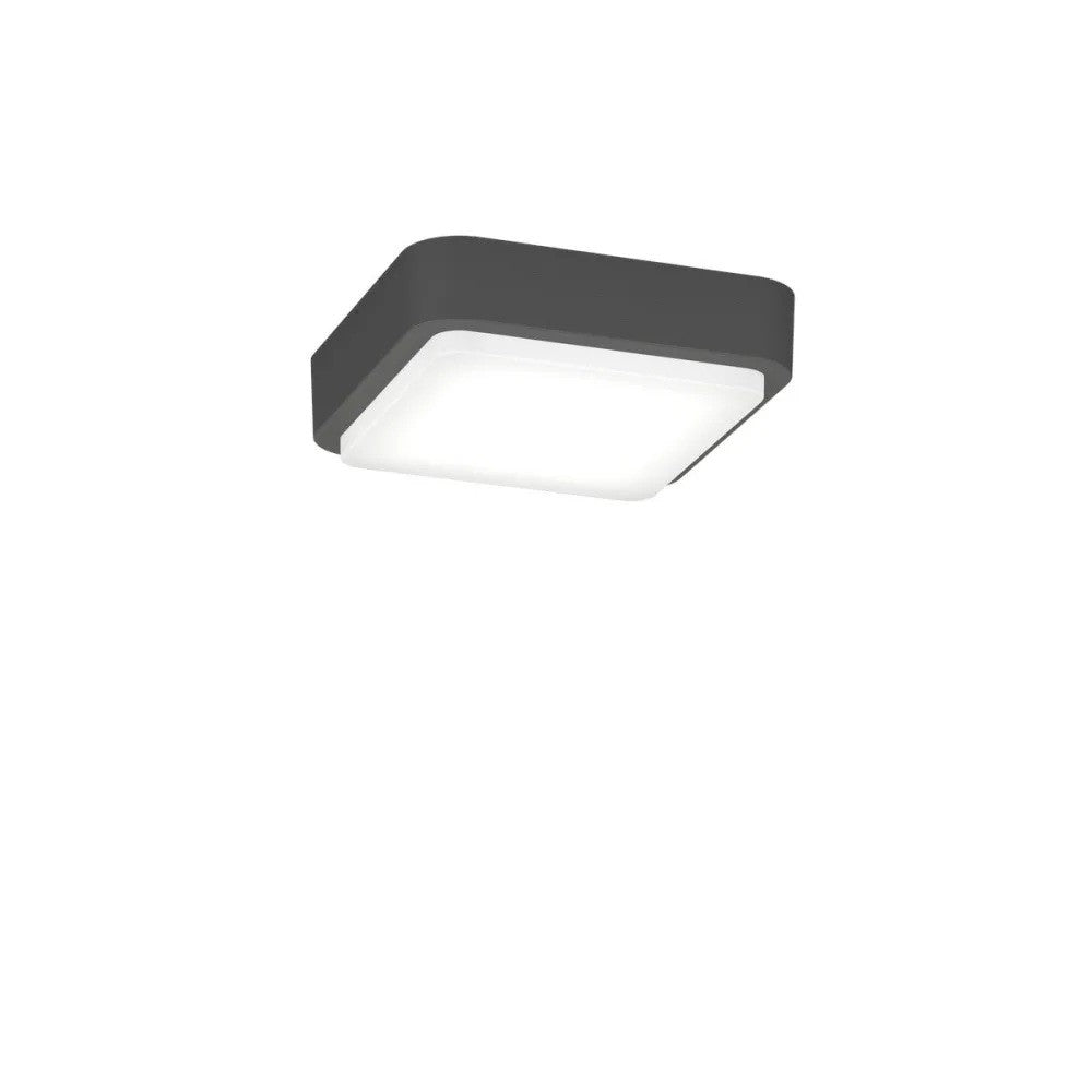 Plafoniera Moderna Top Light IRVINE 28 GX53 LED IP54 Alluminio Policarbonato