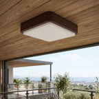 Plafoniera Moderna Top Light IRVINE 37 GX53 LED IP54 Alluminio Policarbonato