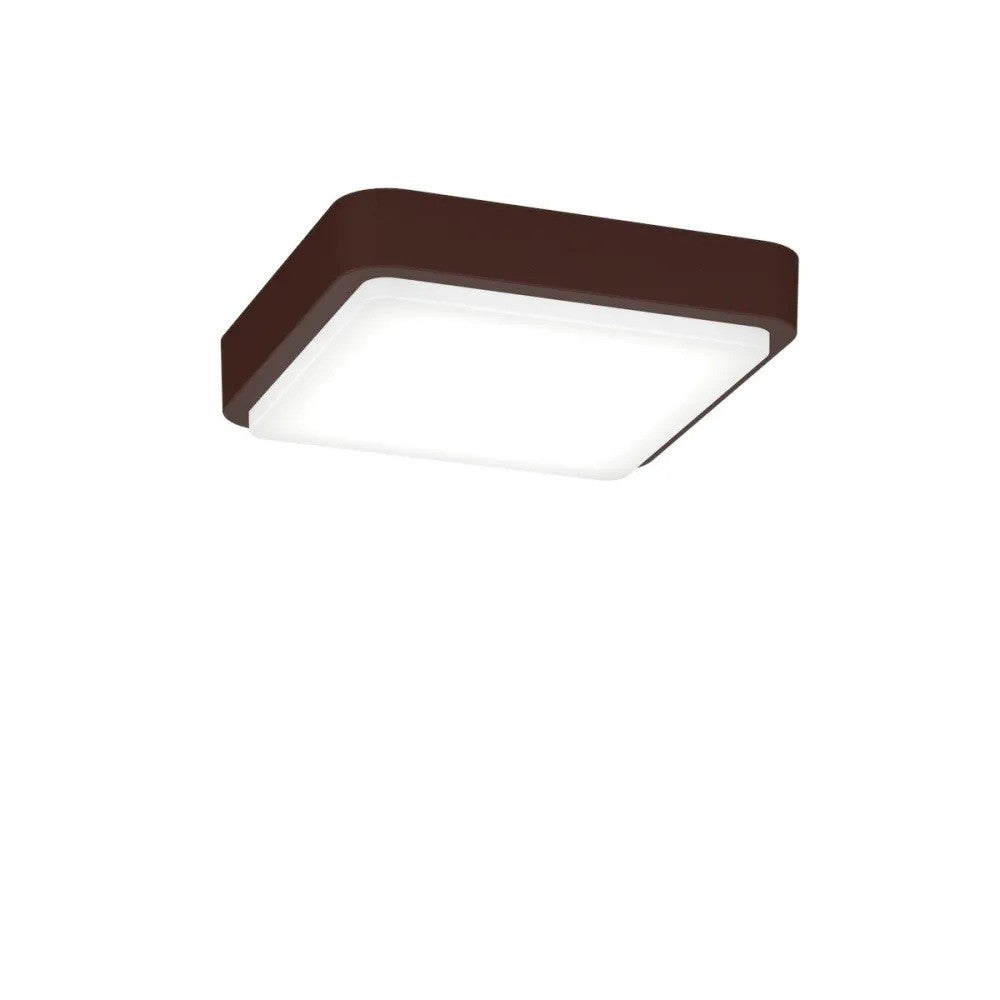 Plafoniera Moderna Top Light IRVINE 37 GX53 LED IP54 Alluminio Policarbonato