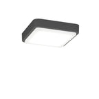 Plafoniera Moderna Top Light IRVINE 37 GX53 LED IP54 Alluminio Policarbonato