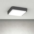 Plafoniera Moderna Top Light IRVINE 37 GX53 LED IP54 Alluminio Policarbonato