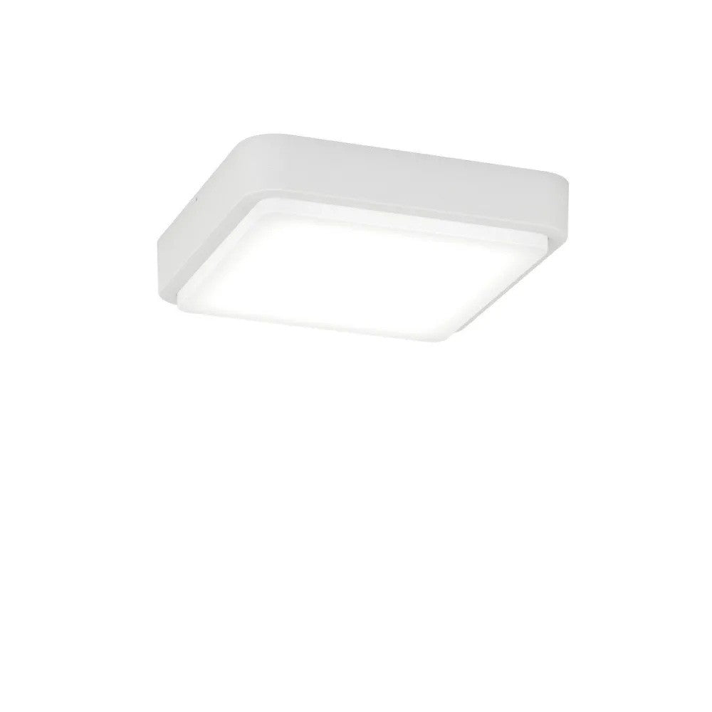 Plafoniera Moderna Top Light IRVINE 37 GX53 LED IP54 Alluminio Policarbonato