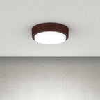 Plafoniera Moderna Top Light BAKU 28 GX53 LED IP54 Alluminio Policarbonato