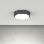Plafoniera Moderna Top Light BAKU 28 GX53 LED IP54 Alluminio Policarbonato