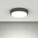 Plafoniera Moderna Top Light BAKU 37 GX53 LED IP54 alluminio policarbonato