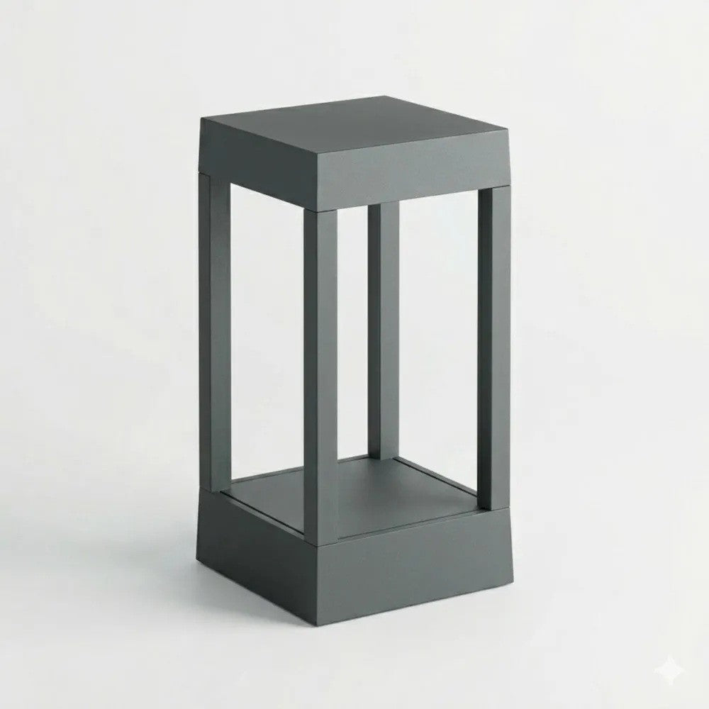 Paletto Lampione Moderno Top Light MONACO PA30 GA LED 3000 IP54 Alluminio