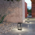 Paletto Lampione Moderno Top Light MONACO PA30 GA LED 3000 IP54 Alluminio