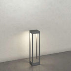 Lampione Paletto Moderno Top Light MONACO PA60 GA LED 3000 IP54 Alluminio