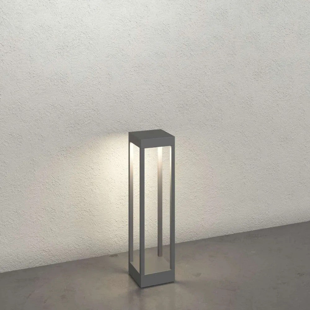 Lampione Paletto Moderno Top Light MONACO PA60 GA LED 3000 IP54 Alluminio