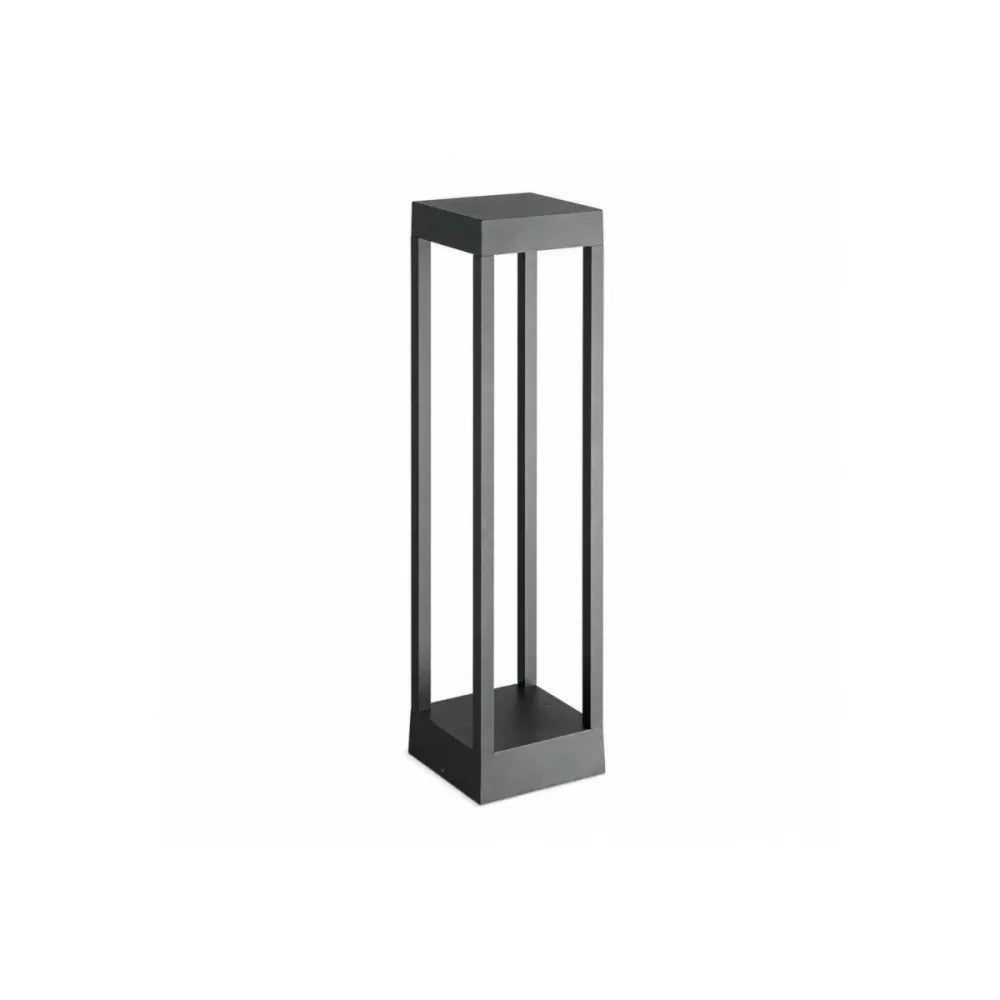Lampione Paletto Moderno Top Light MONACO PA60 GA LED 3000 IP54 Alluminio