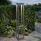 Lampione Paletto Moderno Top Light MONACO PA90 GA LED 3000 IP54 Alluminio