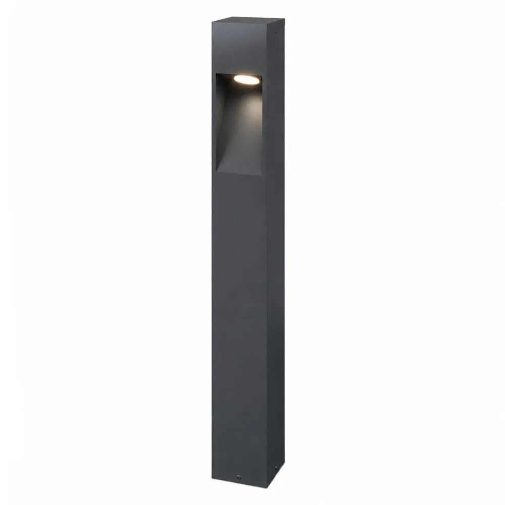 Lampione Paletto Moderno Top Light LISBONA PA95 LED 12W 3000K IP65 Alluminio