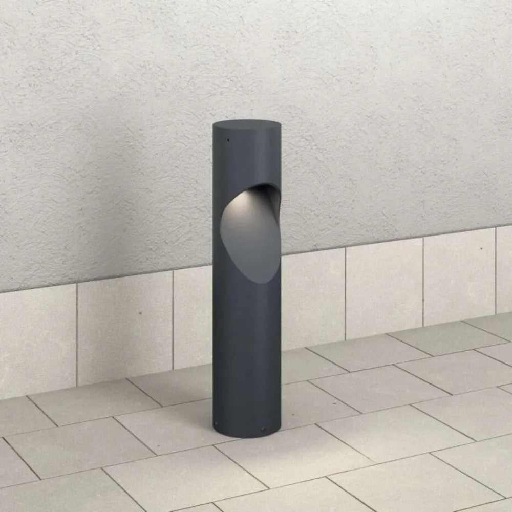 Lampione Paletta Moderno Top Light BELIZE LED PA55 12W 3000K IP65 Alluminio