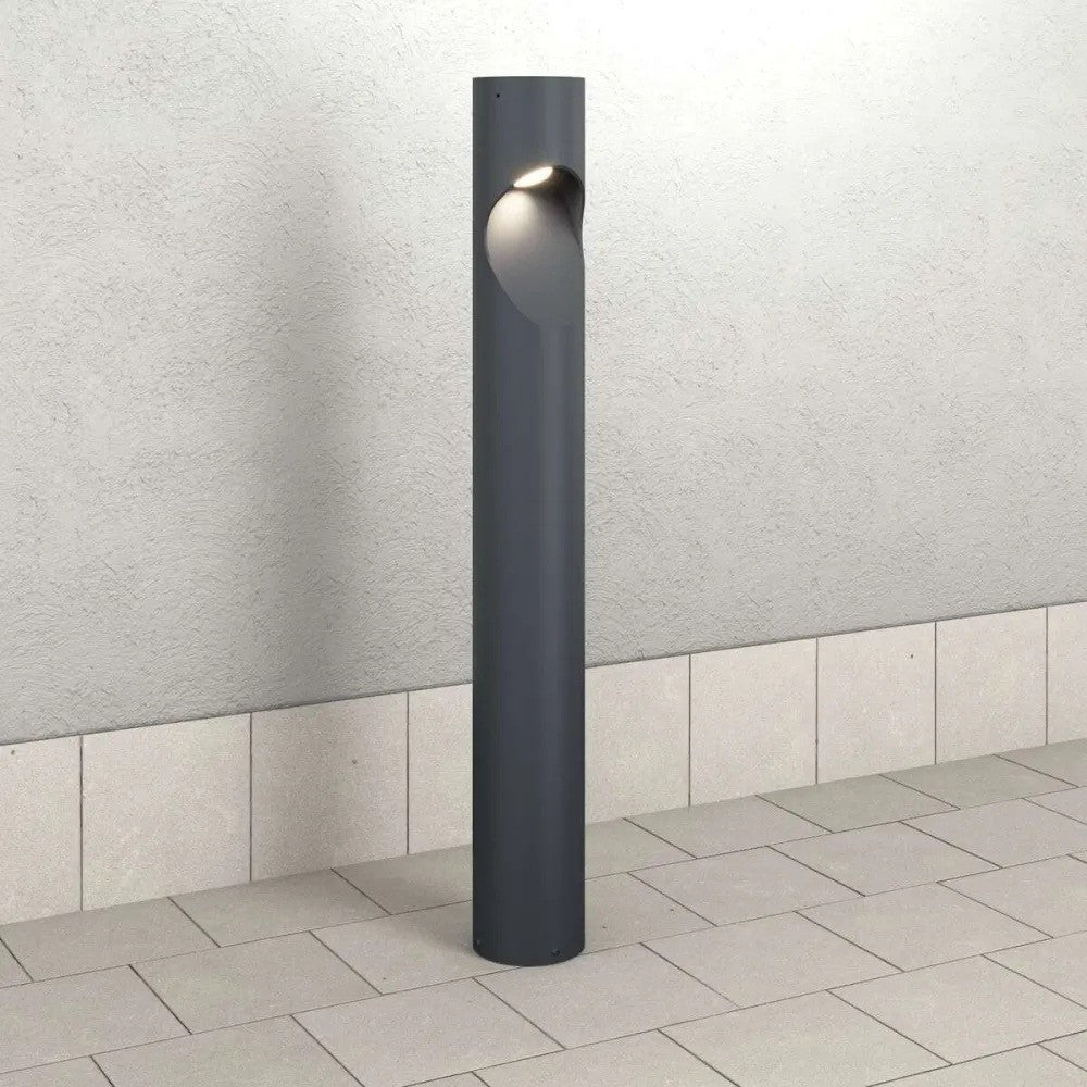 Lampione Paletta Moderno Top Light BELIZE LED PA95 12W 3000K IP65 Alluminio