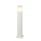 Lampione Paletto Top Light NIZZA BIANCO E27 LED IP44 Alluminio e Policarbonato
