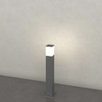 Lampione Paletto Top Light NIZZA GRIGIO ANTRACITE E27 LED IP44 Alluminio e Policarbonato