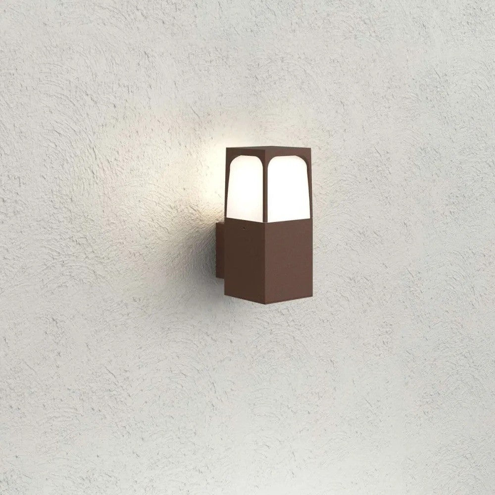 Applique Classico Top Light YORK AP CO E27 LED IP54 Alluminio e Policarbonato