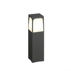 Lampione Paletto Moderno Top Light YORK GA E27 LED IP54 Alluminio 30-50-80cm