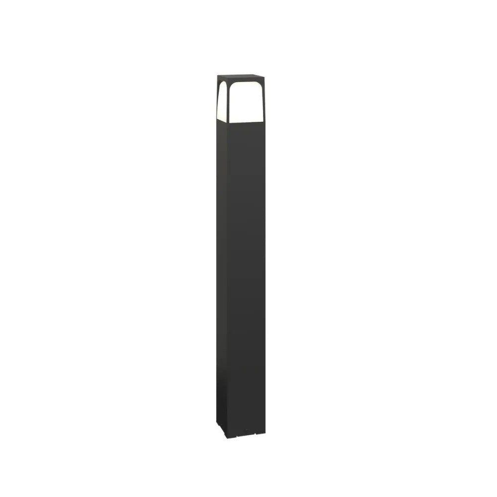 Lampione Paletto Moderno Top Light YORK GA E27 LED IP54 Alluminio 30-50-80cm