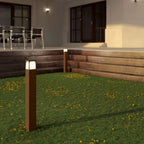 Lampione Paletto Classico Top Light YORK CO E27 LED IP54 Alluminio Corten 30-50-80cm