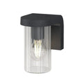 Applique Moderna Top Light LUGANO AP GA E27 LED IP54 Alluminio Vetro