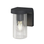 Applique Moderna Top Light LUGANO AP GA E27 LED IP54 Alluminio Vetro