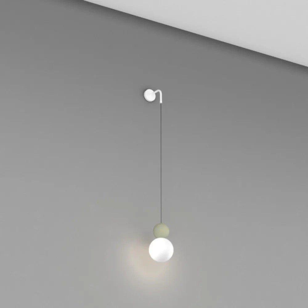 Applique Moderna Top Light COTTAGE 1228 A G9 LED Vetro Blu/Verde/Rossa