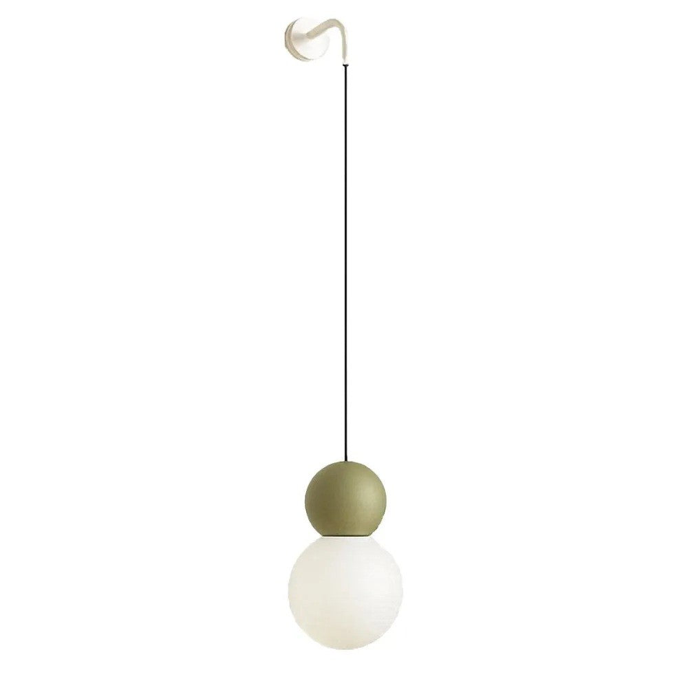 Applique Moderna Top Light COTTAGE 1228 A G9 LED Vetro Blu/Verde/Rossa