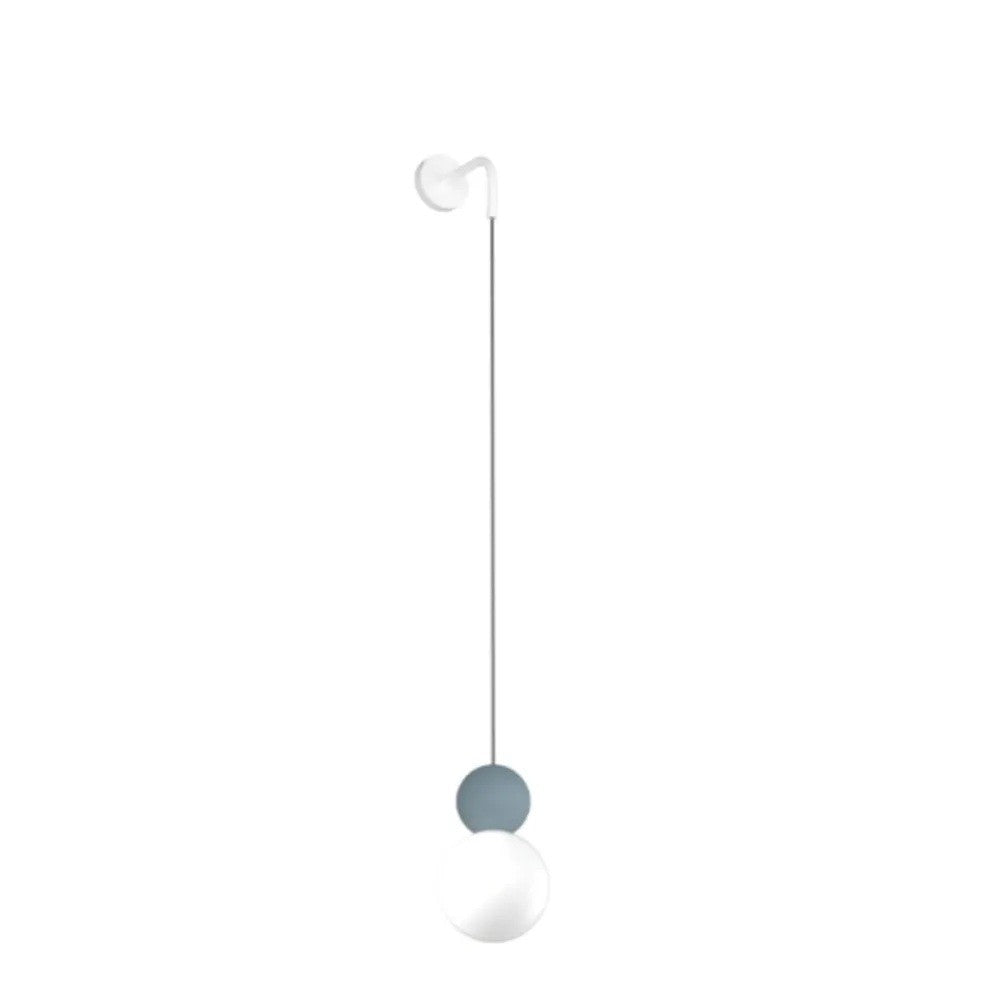 Applique Moderna Top Light COTTAGE 1228 A G9 LED Vetro Blu/Verde/Rossa