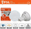 MR16 Lampadina LED - 6W 3000K 500LM 100º CRI80 AC/DC 12V