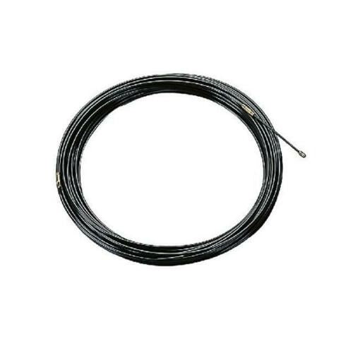 Sonda Tirafili Elettrici Passafili 0,4mm Impianto Elettrico 15mt CE Nero Faeg