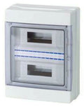 Centralino da Parete Stagno Con Sportello IP65 24 Moduli 300x400x140